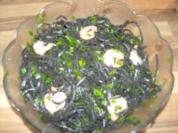 Halloween- gruseliger Nudelsalat - Rezept