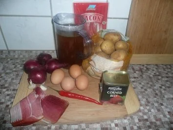 Rezept: Corned Beef Hash oder amerikanisches Labskaus Bild Nr. 2 Corned Beef Hash oder amerikanisches Labskaus - Rezept - Bild Nr. 2