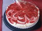 Erdbeertorte Marmoriert - Rezept