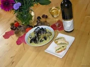 Miesmuscheln mit einem hauch Luxus - Rezept