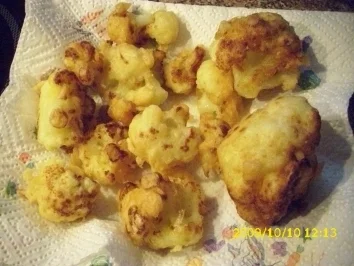 Fisch: Knuspriger Rotbarsch mit Blumenkohltempura - Rezept - Bild Nr. 2