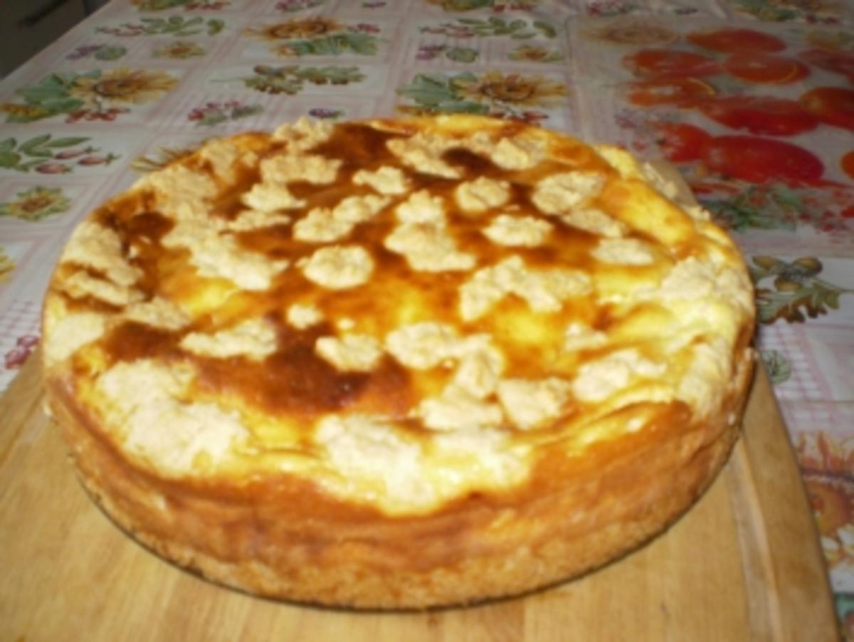 Streusel Quarkkuchen - Rezept