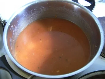 Rezept: HAUPTGERICHT - Spirelli mit Tomatensoße und Jägerschnitzel Bild Nr. 4 HAUPTGERICHT - Spirelli mit Tomatensoße und Jägerschnitzel - Rezept - Bild Nr. 4