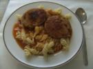 HAUPTGERICHT - Spirelli mit Tomatensoße und Jägerschnitzel - Rezept