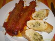 Currywurstspieße aus dem Ofen - Rezept