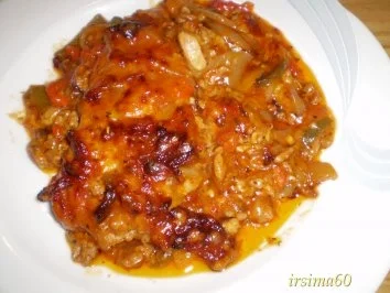 Ofenschnitzel alla Bolognese - Rezept