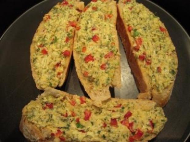 Griechisches Knoblauchbrot