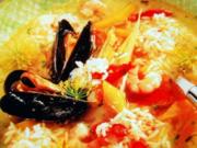 Fischsuppe mit Muscheln - Rezept