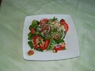 Feldsalat mit Nussdressing - Rezept