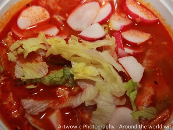 Pozole( Mexikanische Suppe) - Rezept