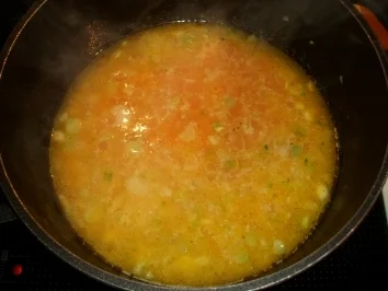 Rezept: Spaghetti mit roter Linsensauce Bild Nr. 6 Spaghetti mit roter Linsensauce - Rezept - Bild Nr. 6