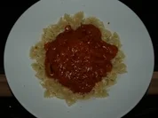 Farfalle mit frischen Champignons und Garnelen - Rezept