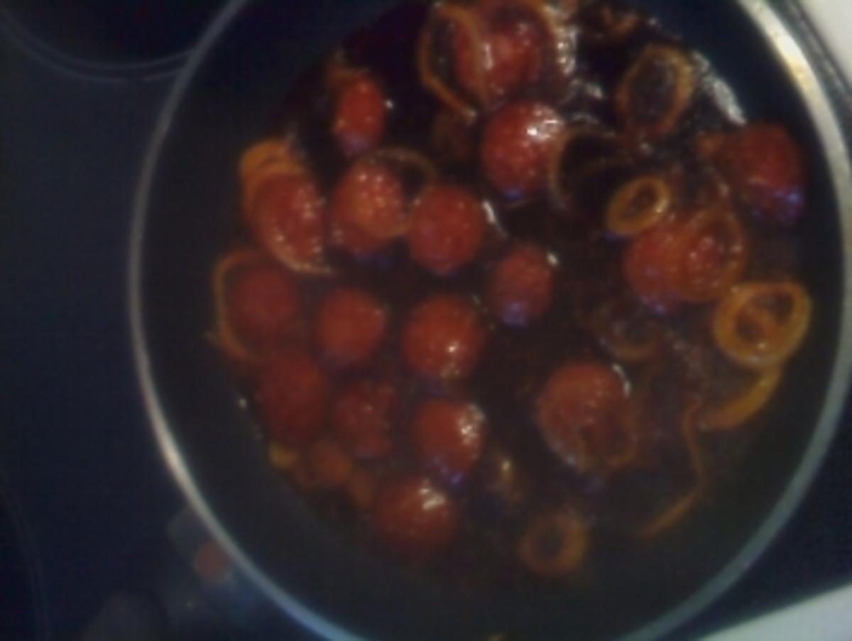 Chorizo mit Tomate in Rotwein - Rezept - Bild Nr. 3
