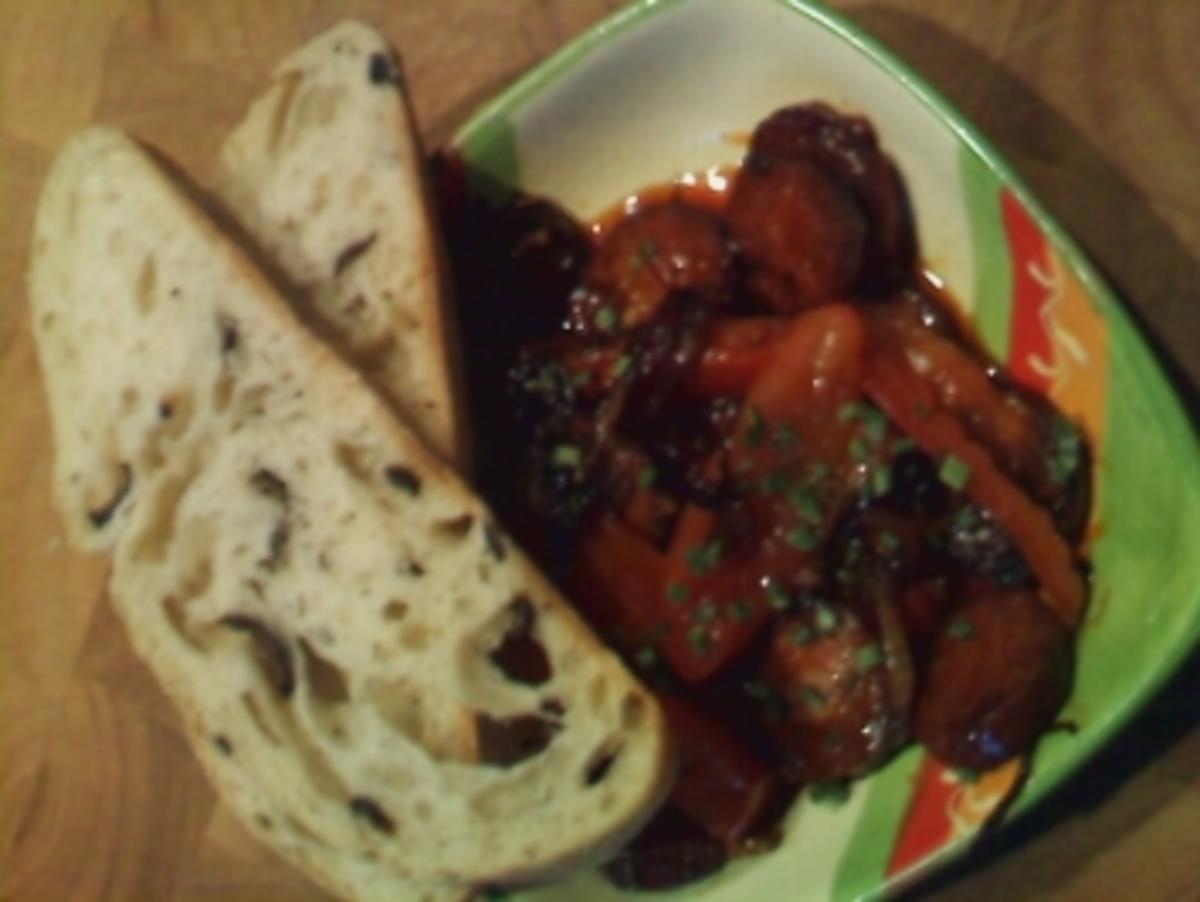 Chorizo mit Tomate in Rotwein - Rezept - Bild Nr. 5