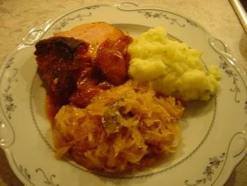 Backschinken mit Senfkruste... - Rezept