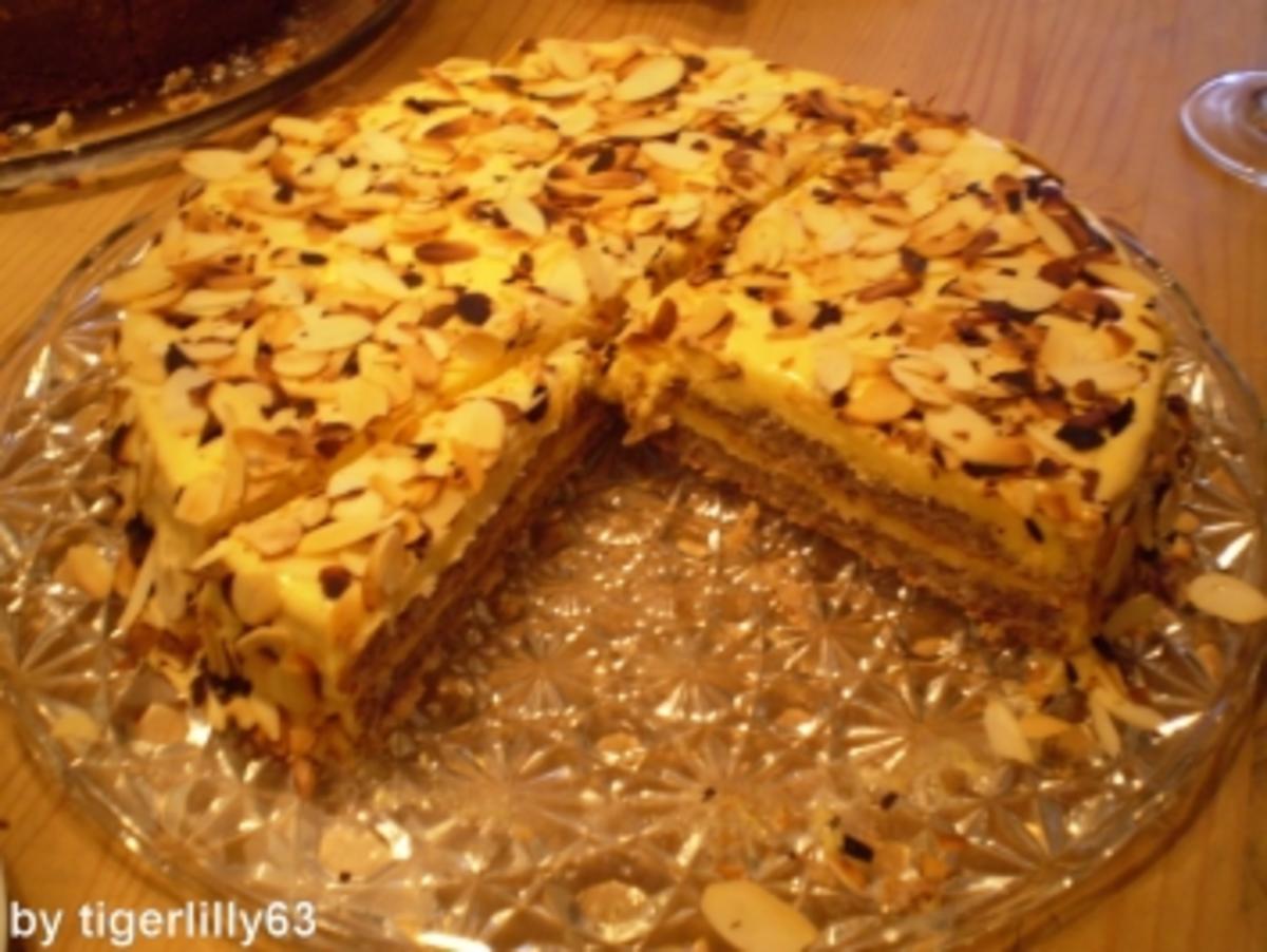 Schwedische Mandeltorte - Rezept mit Bild - kochbar.de Schwedische Mandeltorte - Rezept mit Bild - kochbar.de