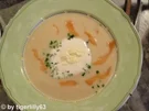 Meerrettichsuppe mit Lachsstreifen - Rezept