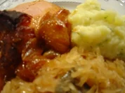 Schmor-Sauerkraut z. B. für Backschinken... - Rezept