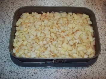 Apfel - Quark - Kuchen - Rezept - Bild Nr. 3