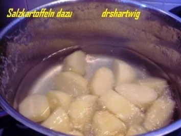 Hauptgericht~Marinierte Nackensteaks mit Beilage - Rezept - Bild Nr. 5