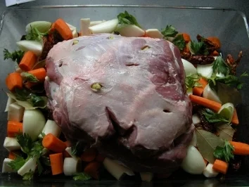 Rezept: Lammkeule nach Art des Hauses Bild Nr. 2 Lammkeule nach Art des Hauses - Rezept - Bild Nr. 2