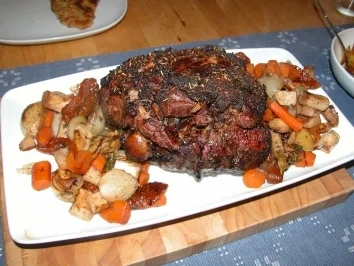 Rezept: Lammkeule nach Art des Hauses Bild Nr. 5 Lammkeule nach Art des Hauses - Rezept - Bild Nr. 5