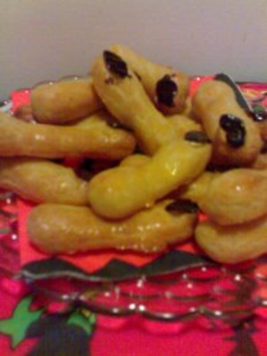 HALLOWEEN ..... MONSTERFINGER Rezept By Sternschnuppen