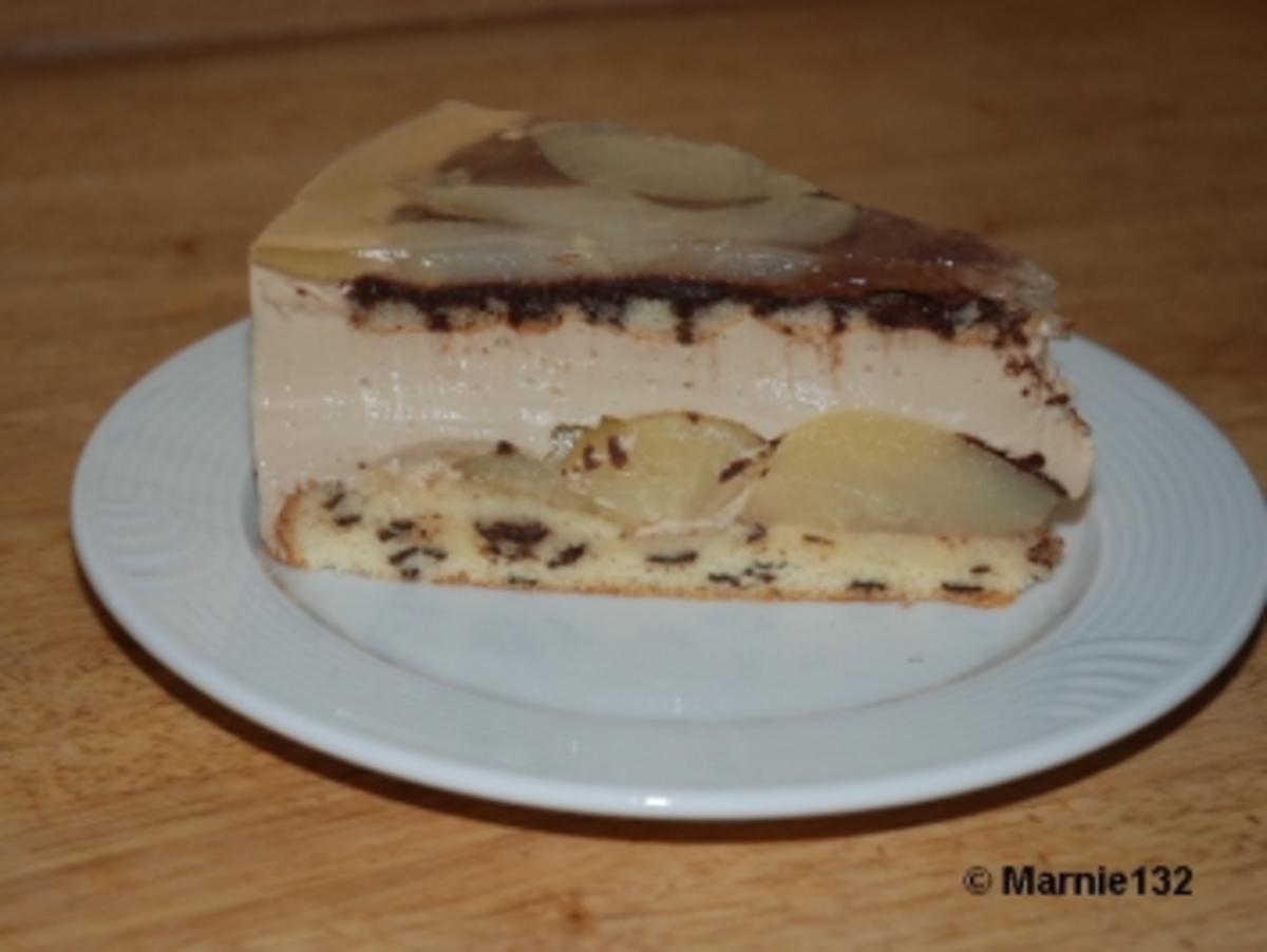 Birnen-Mokka Torte - Rezept