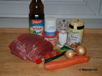 Rezept: Rinderbraten aus dem Backofen Bild Nr. 2 Rinderbraten aus dem Backofen - Rezept - Bild Nr. 2