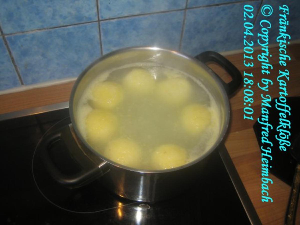 Fränkisch - Fränkische Kartoffelklösse - Rezept - Bild Nr. 2