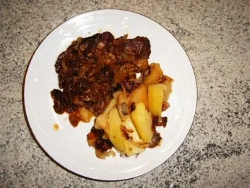 Rezept: Kartoffel-Apfel-Birnen Schnitze Kartoffel-Apfel-Birnen Schnitze - Rezept