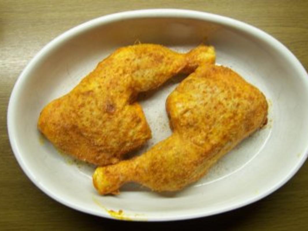 Würzige Hähnchenschenkel - einfach - von quasselheinz