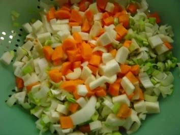 Rezept: Hühnersuppe.... ratz-fatz, gluten- und laktosefrei... mit Bildern Bild Nr. 3 Hühnersuppe.... ratz-fatz, gluten- und laktosefrei... mit Bildern - Rezept - Bild Nr. 3