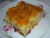 Cornflakes-Butterkuchen mit Kirschen - Rezept