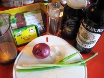 Hähnchenleberragout mit Sherry und Kirschen - Rezept - Bild Nr. 2