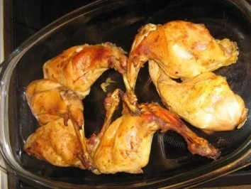 Rezept: Kaninchenkeulen aus dem Ofen Bild Nr. 2 Kaninchenkeulen aus dem Ofen - Rezept - Bild Nr. 2