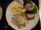 Schweinefilet im Wirsingmantel - Rezept