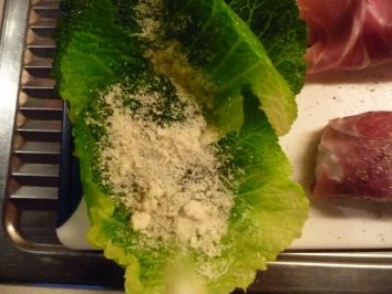 Rezept: Schweinefilet im Wirsingmantel Bild Nr. 3 Schweinefilet im Wirsingmantel - Rezept - Bild Nr. 3