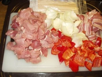 Uwes geliebtes Schaschlick aus der Pfanne - Rezept - Bild Nr. 3