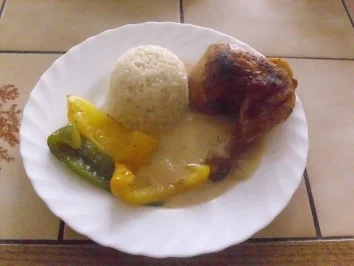 Rezept: Paprika-Knoblauch-Hähnchen Paprika-Knoblauch-Hähnchen - Rezept