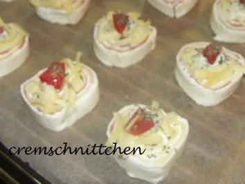 Blätterteigschneckchen - Rezept - Bild Nr. 2