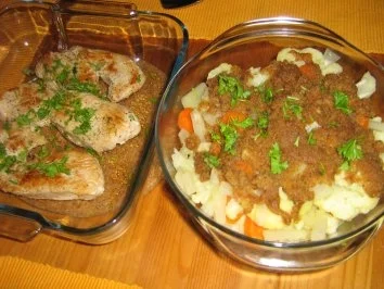 Pute im Gemüsebett - Rezept - Bild Nr. 8