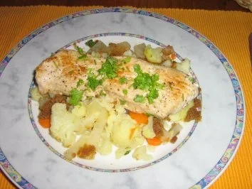 Pute im Gemüsebett - Rezept - Bild Nr. 9