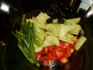 Rezept: Spaghetti-Salat mediterran Spaghetti-Salat mediterran - Rezept