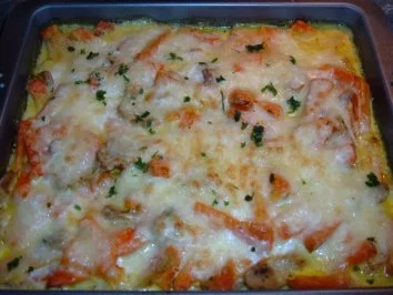 Rezept: Gratin : Möhren-Gratin Gratin : Möhren-Gratin - Rezept