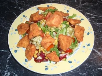 Backhendlsalat - Rezept - Bild Nr. 2