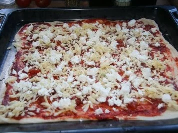 Italienische Salamipizza - Rezept - Bild Nr. 4