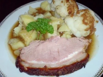 Gepökelter Schinkenkrustenbraten - Rezept - Bild Nr. 2