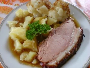Gepökelter Schinkenkrustenbraten - Rezept - Bild Nr. 4