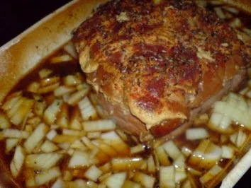 Gepökelter Schinkenkrustenbraten - Rezept - Bild Nr. 8